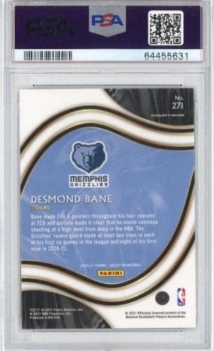 Цена 2020-21 Панини Select Дезмънд Бейн 271 Карта RC Начинаещи на корта PSA 10 - Баскетболни карти за начинаещи