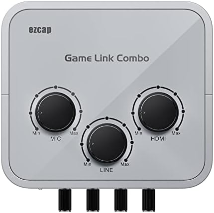 Карта за улавяне игри Ezcap332 USB3.1 Type-C 4K30, комбиниран видеозахват Game Линк 4K, HDMI, запис на видео
