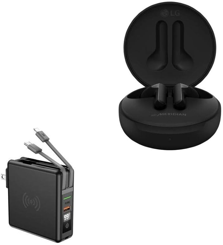 Зарядно устройство BoxWave Съвместим с LG Tone Free FN4 (HBS-FN4) (зарядно устройство от BoxWave) - Безжична