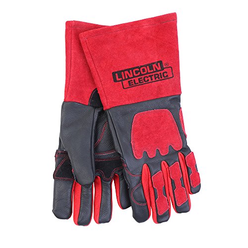 Заваръчни Ръкавици LINCOLN ELECTRIC CO KH962 ЛНП, Червено