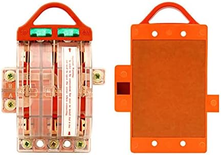 Wtukmo 1PSC/32A/63A/100A/225A 3P Прозрачен с лампа Двухполюсный прекъсвач с двоен нож (Цвят: 3P 225A)