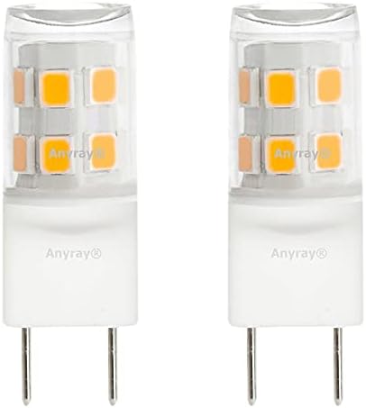 Anyray (2)-Преносими LED лампи Г-8 с мощност от 2 W за микровълнова печка Maytag Whirlpool JennAir Samsung мощност