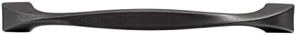 Профили Hickory H076017-BI Twist Колекция от черно желязо с диаметър 5-1/16 инча (128 мм) от център до център