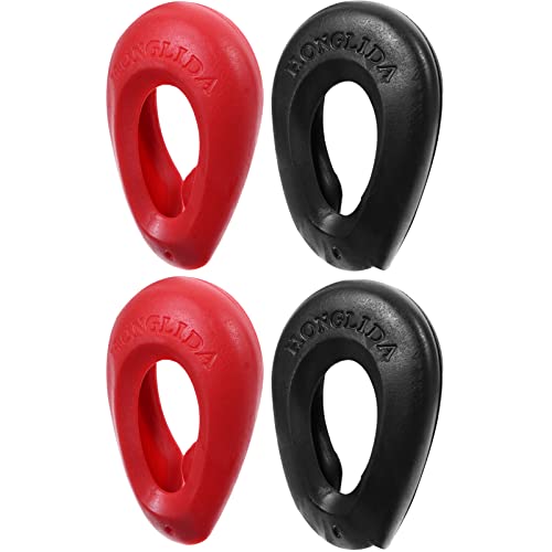 Аксесоари за къпане KALLORY 2 Чифта силиконови ушни седалките силиконова защита на ушите слушалки за фризьорски