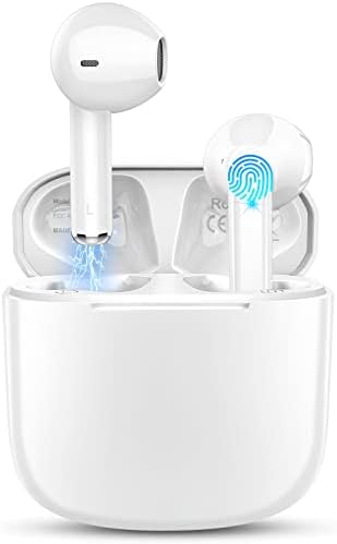 Безжични слушалки в ушите, Слушалки, Bluetooth 5.3 2022 Bluetooth-Втулки с 4 микрофони ENC, Безжични Слушалки