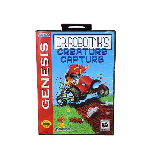 Classicgame Dr Robotniks Улавяне Същества 16 Бита MD Игрална карта За Sega Genesis Mega Drive С търговия на