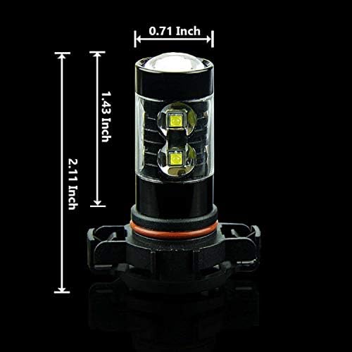 HOCOLO PS24W 5201 5202 12085 H16 (H16 е подходящ само за европейски автомобили!) Супер ярки led лампа с Висока