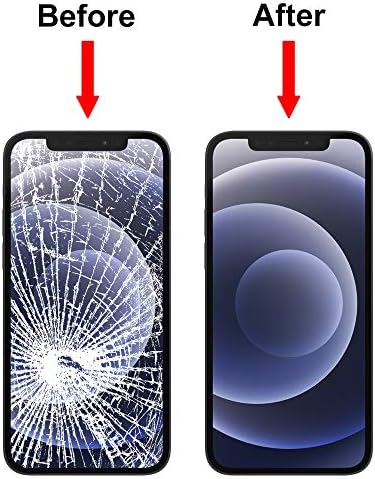 Комплект за ремонт на предно стъкло MMOBIEL, съвместим с iPhone X 5,8 инча - 2017 - Комплект за ремонт замяна