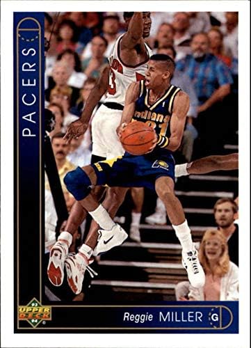 1993-94 Горна палуба 309 Реджи Милър Индиана Пейсърс Баскетбол НБА