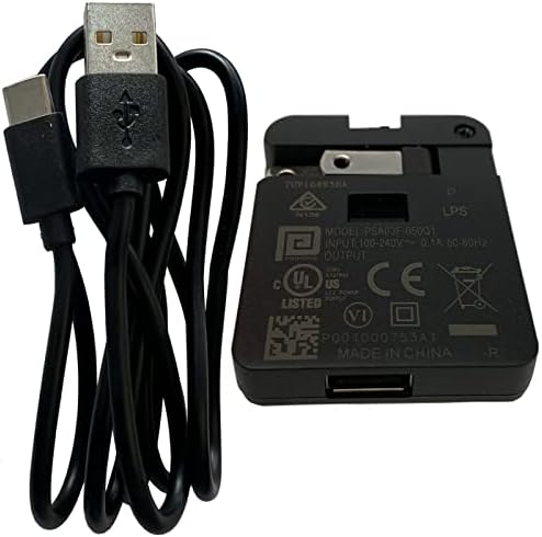 USB Кабел UpBright 5 ac Адаптер, Зарядно Устройство, Съвместимо с Wave Automated CPAP Cleaner Джобно Дезинфектант