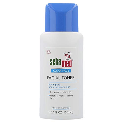 Sebamed Clear Face Дълбоко Почистващ Тоник за лице pH 5,5 за склонна към акне кожа, Дълбоко Почиства порите