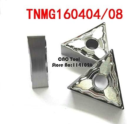 FINCOS 10ШТ TNMG160404/TNMG160408 HA Paste от волфрамов алуминий Струг инструмент с ЦПУ, подходящи за обработка