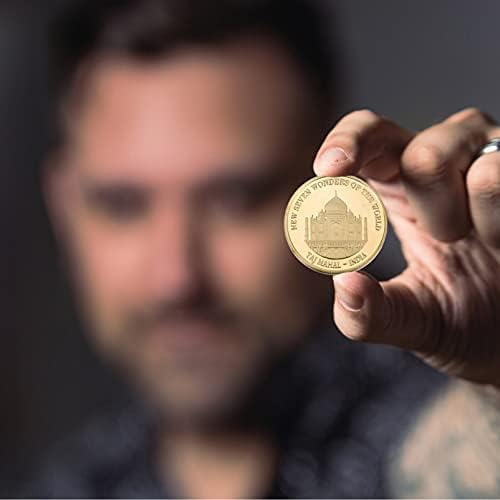 Нова Са Подбрани Старинни Монети От Седемте Чудеса На Света Възпоменателна Монета Желязна Сувенирни Монети Икона