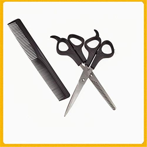 Комплект ножици за грижа за домашни любимци XJPB, Тример за Лице и тяло, Извити Ножици за Дълги, Къси коси,