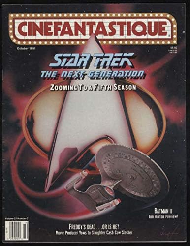 Cinefantastique Vol. 222 Октомври 1991 Star Trek TNG Вестник на следващото поколение