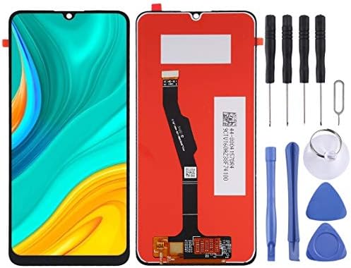 Резервни Части ZHANGJUN LCD и цифров преобразувател в Пълно Сглобяване на Huawei Enjoy 10e Резервни Части (Цвят: