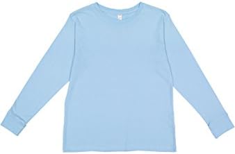 Тениска LAT Youth от Futon Джърси с кръгло деколте и дълъг ръкав (6201)