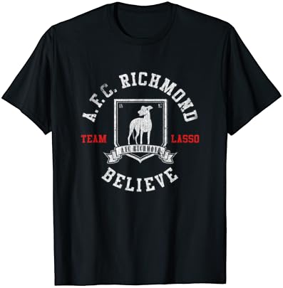 Тениска Ted Lasso AFC Richmond Believe с думата Вярвам
