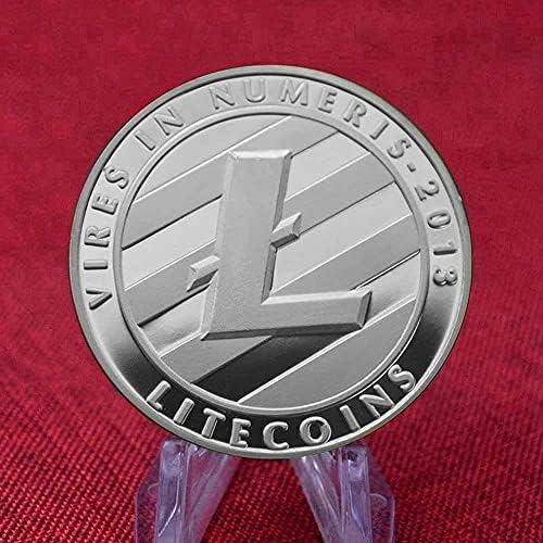 Креативна Монета Litecoin Колекция от Сувенири със Сребърно покритие Litecoin Art Collection Физическа Възпоменателна