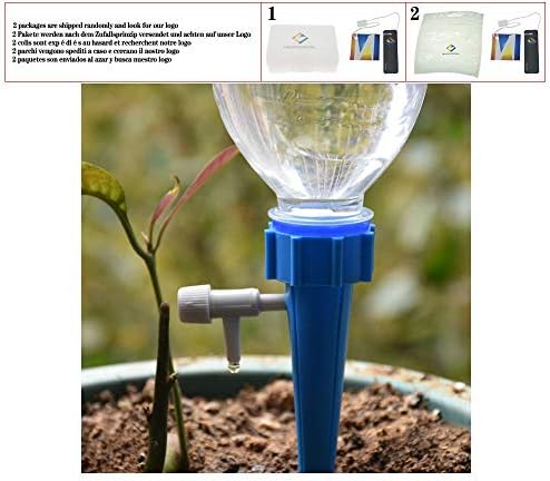 huicouldtool Система за капково напояване Поилки за растения САМ Автоматично Шпайкове за просмукване на Вода