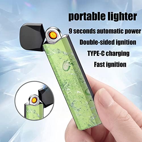 Електронна запалка YOZWOO, Мини-плазмена запалка, преносима запалка, USB-акумулаторна запалка, ультратонкая