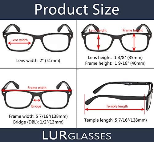 КОМПЮТЪРНИ ОЧИЛА ЗА ЧЕТЕНЕ 2 Опаковки С защита от Uv и против отблясъци на Компютърни Очила