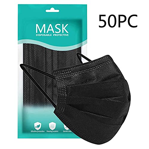 Черна маска черна маска face_mask палта за момичета от 4 до 3 години дъждобран за момичета на средно черен цвят