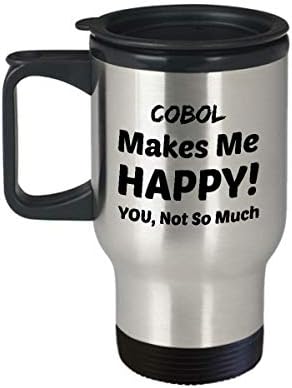 Пътна чаша COBOL - COBOL ме Прави щастлив - Не Си Толкова Силно