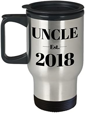 Пътна чаша Uncle Established - 2018 Г. - чашата за Кафе, за братя - Изненада, Реклама за бременност, Очакван