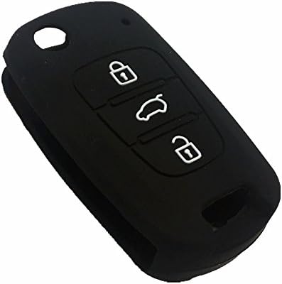 Ezzy Auto 3 Бутони за Дистанционно управление на Кожни Яке Силиконов Калъф Калъф За ключове на Притежателя Чанта,