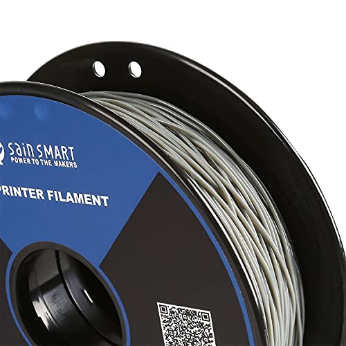 SainSmart - 101-90-165 Прозрачна Гъвкава Нишка за 3D печат от TPU, 1,75 мм, 0,8 кг, Точност на размерите +/-