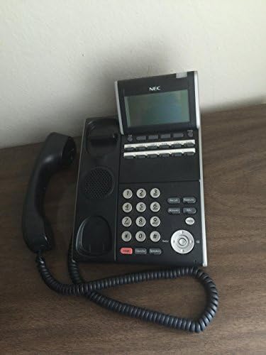 NEC DTL-12Г-1 (BK) - DT330 - Цифров телефон с 12-кнопочным дисплей Черен цвят От склада 680002 (обновена)