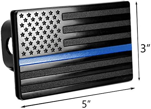 Метална капачка сцепного устройство за ремарке с флага на САЩ MULL с един болт за защита от дребезжания (подходящ