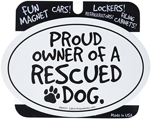 Магнити за Кучета и котки - Горд Собственик на Спасенной Куче.