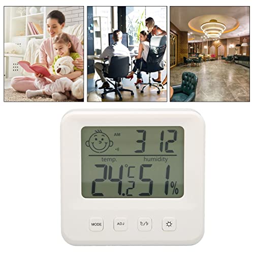 Дигитален Влагомер, Термометър и влажност на въздуха, Монитор влажност на температурата в помещението, Дисплей