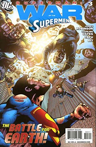 Супермен: войната суперменов 3 VF / NM ; комикс на DC