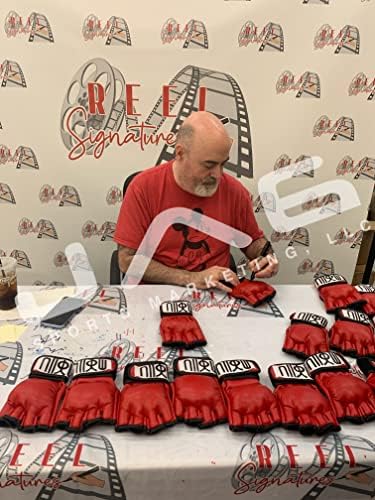 Ръкавица с автограф Kayla Хеберта, подписан от JSA COA Street Fighter Рю Гоханом