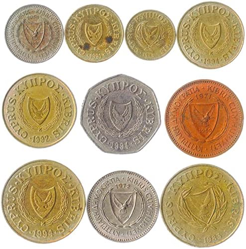 Guernsey 10 Смесени монети | 1 Стотинка - 20 Пенса | Национална валута Гърнси | англо-Нормандските острови |