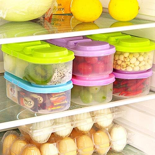 NC Многофункционален Кухненски Хладилник, Пластмасова Кутия За Съхранение, която е Покрита с Двойна Мрежа, Кухненски