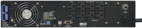 UPS Трип Lite SMART1500CRMXL 1500 VA 1440 W Smart Rackmount AVR 120 DB9, USB, SNMP 2URM, 8 контакти, Черен