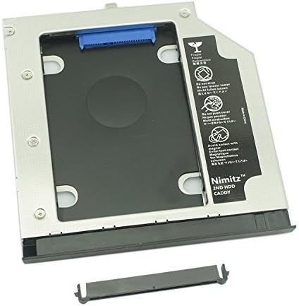 Твърд диск Nimitz 2nd HDD SSD Caddy е Съвместима с Lenovo Thinkpad E540 E531 с лицето панел / монтиране на стена