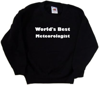 Най-добрият в света Метеоролог Черна Детска Hoody