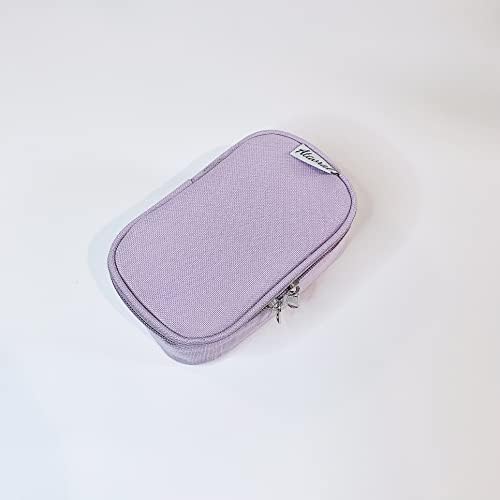 Атавральная Мини-Изолирано чанта чанта за закуски Мини Чанта за Обяд Чанта за инсулин (лилаво)