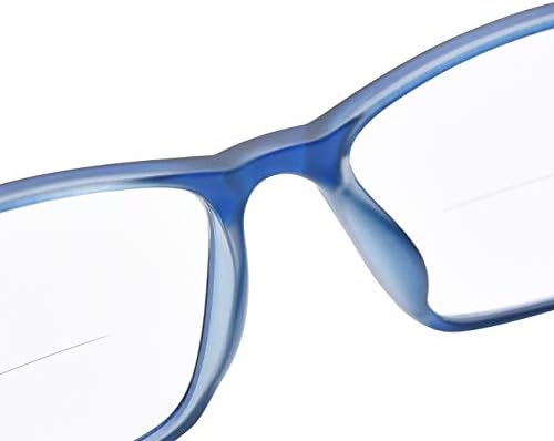 Jcerki Леки Мъжки и женски Бифокални Очила За четене + 2,75 Силни Бифокални Очила За четене