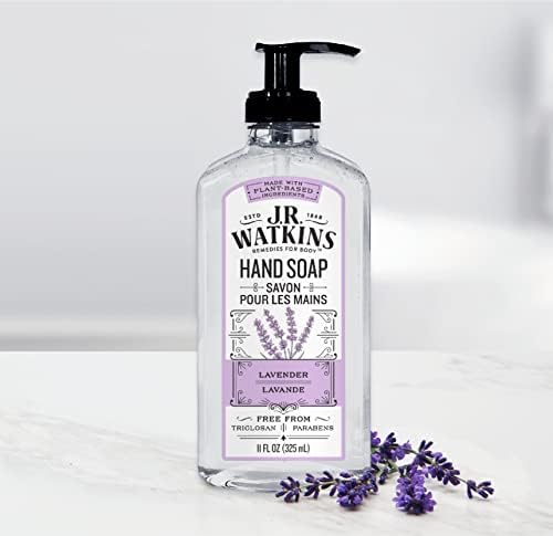 Естественият сапун за ръце J. r. Watkins за домашни грижи, Лавандула - 11 грама