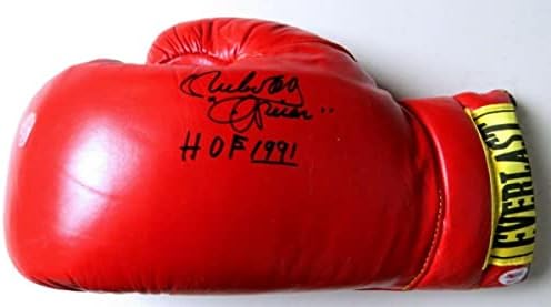 Боксови ръкавици Евърласт с Автограф Илко Оливареса HOF 1991 PSA K29329 - Боксови ръкавици с Автограф