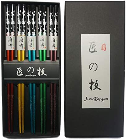 JapanBargain 4519, Бамбукови Пръчици за хранене за Еднократна Употреба, Японски, Китайски Корейски Дървени Пръчки,