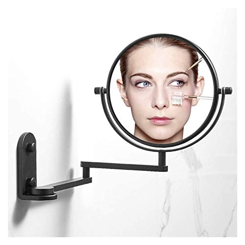 Огледало за грим YIWANGO, Огледало за баня, нарастващото на 6/8 см, Козметично Стенно Огледало за грим Огледало