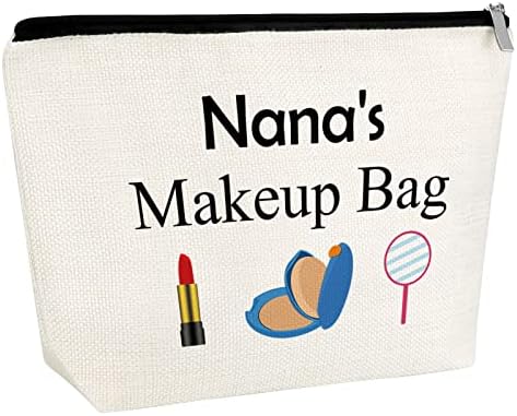 Косметичка Nana, Подаръци за рожден Ден, за баба Nana, Подаръци за нова баби, Сладък Платно чанта за бъдещата