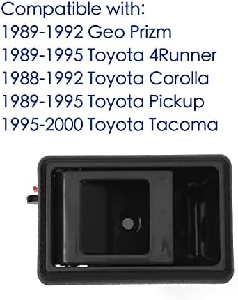 Вътрешна Дръжка Врата Предна и Задна Лява Дясна Дръжка за Toyota 4Runner Corolla Tacoma Tercel Пикап 1987-2000,